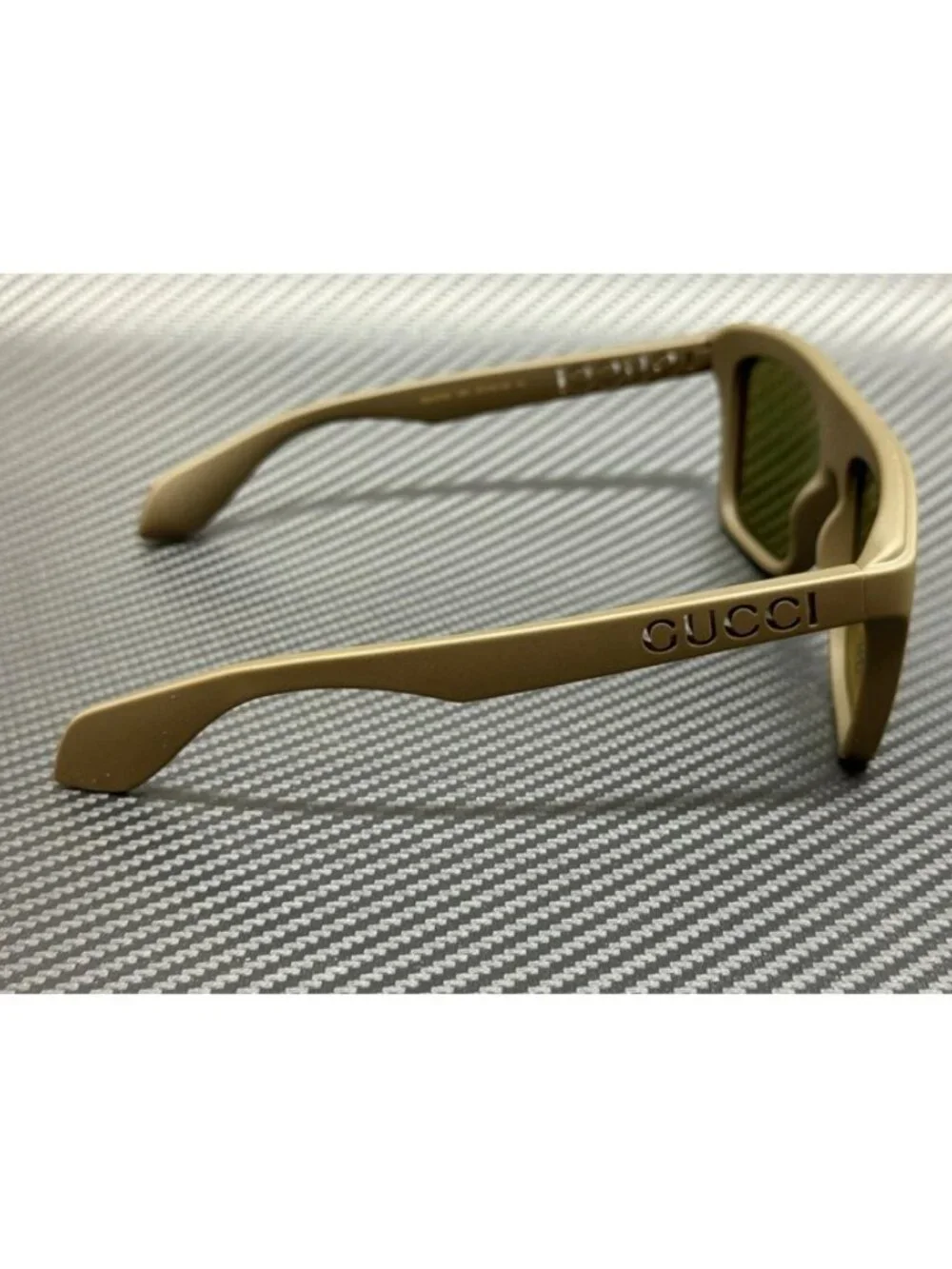 New Gucci Men Matte Green Sunglasses 57-18-145